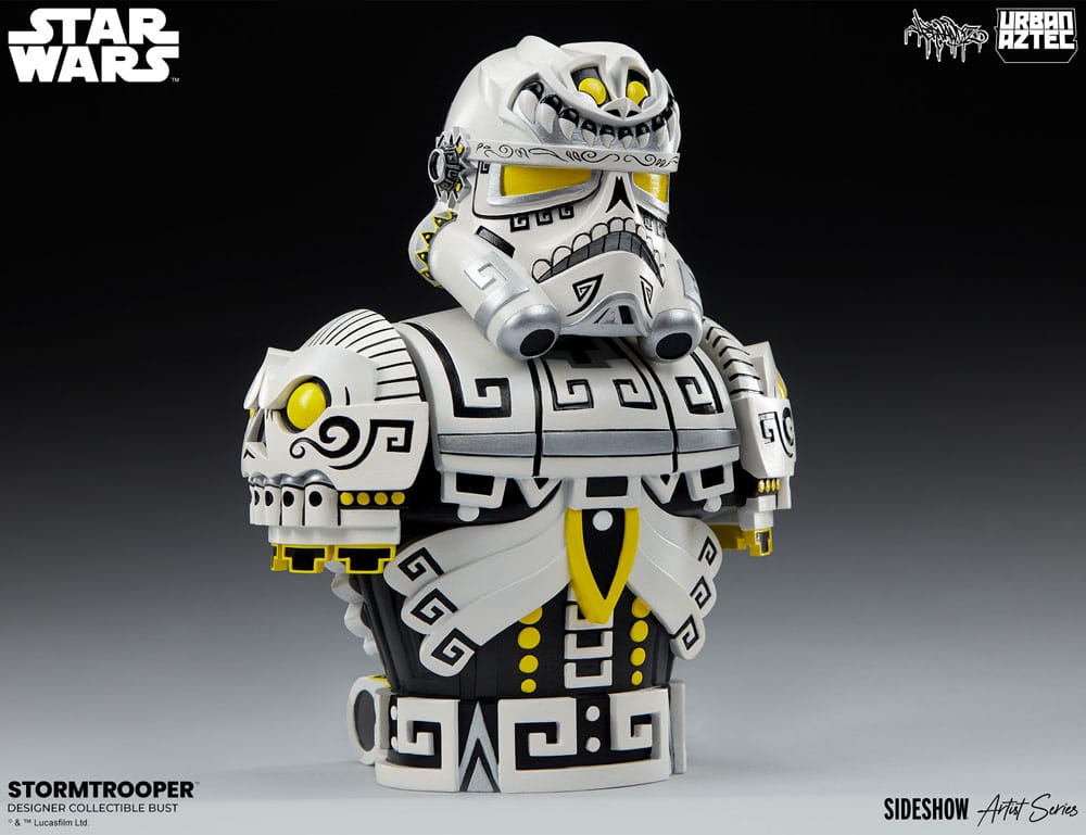 Star Wars Sideshow Artist Series Designer-Büste Stormtrooper by Jesse Hernandez 18 cm