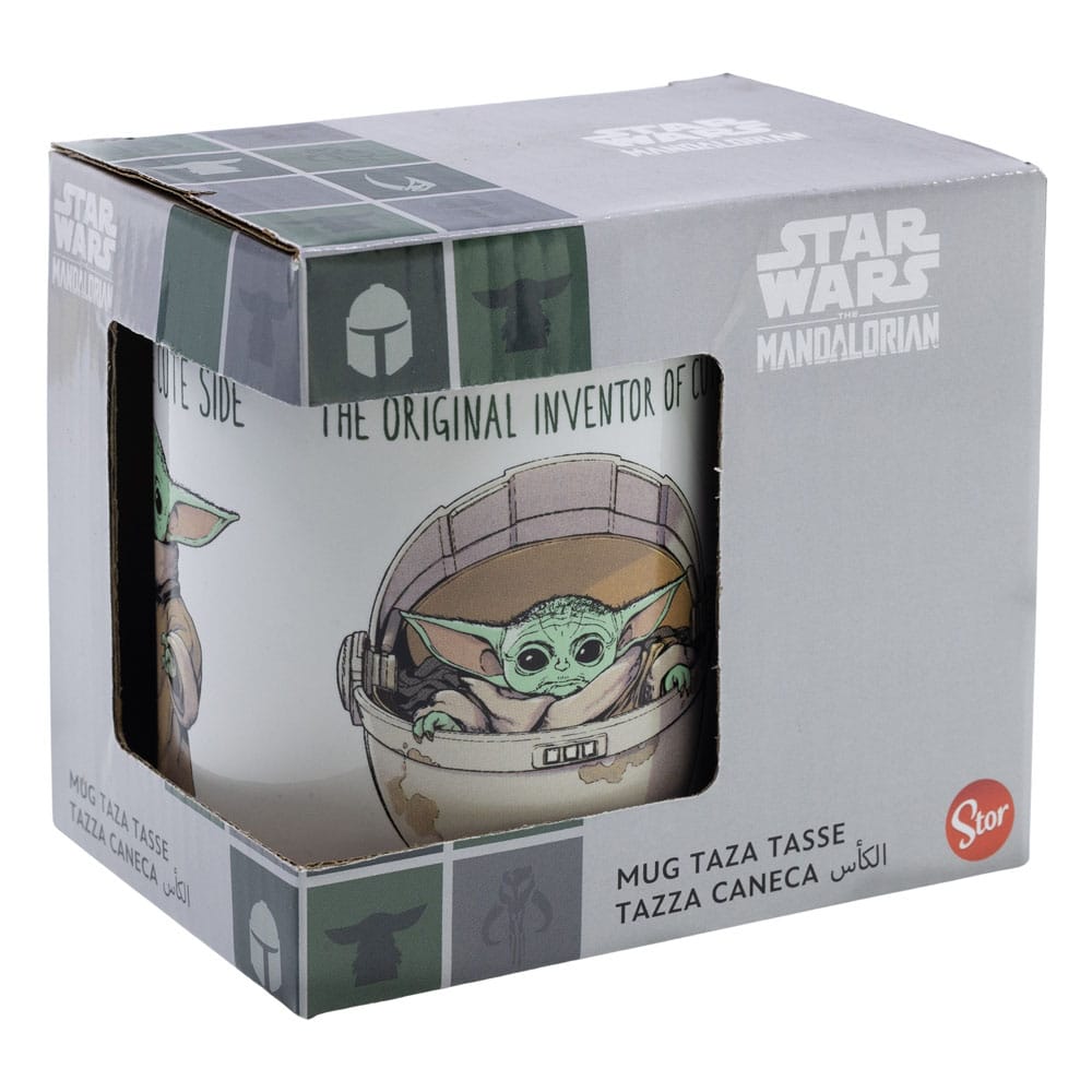 Mug Star Wars : The Mandalorian, mignon bébé Grogu, 325 ml