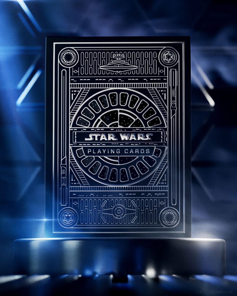 Star Wars Spielkarten Silver Edition Dark Side