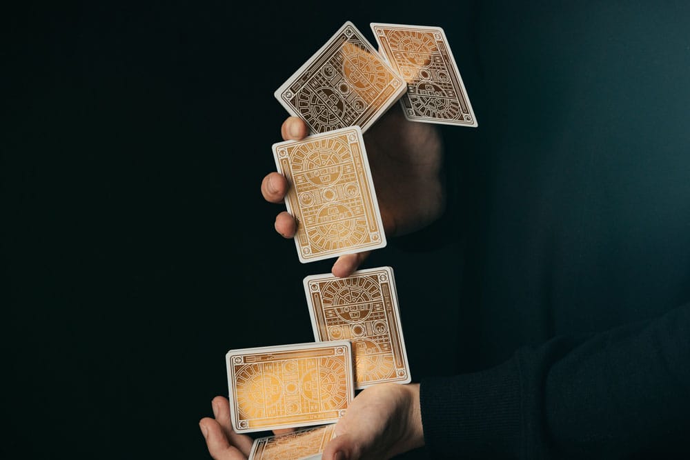 Star Wars Spielkarten Gold Version