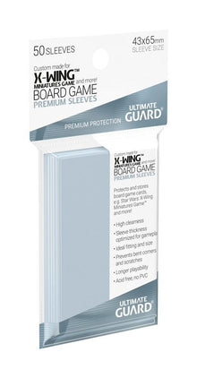 Ultimate Guard Premium Soft Sleeves for Board Game Cards X-Wing™ Miniatures Game (50)