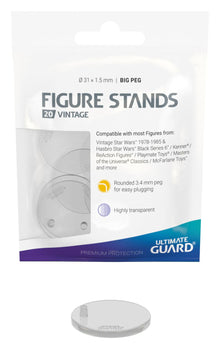 Supports pour figurines Ultimate Guard, grand format, style vintage (20 pièces)