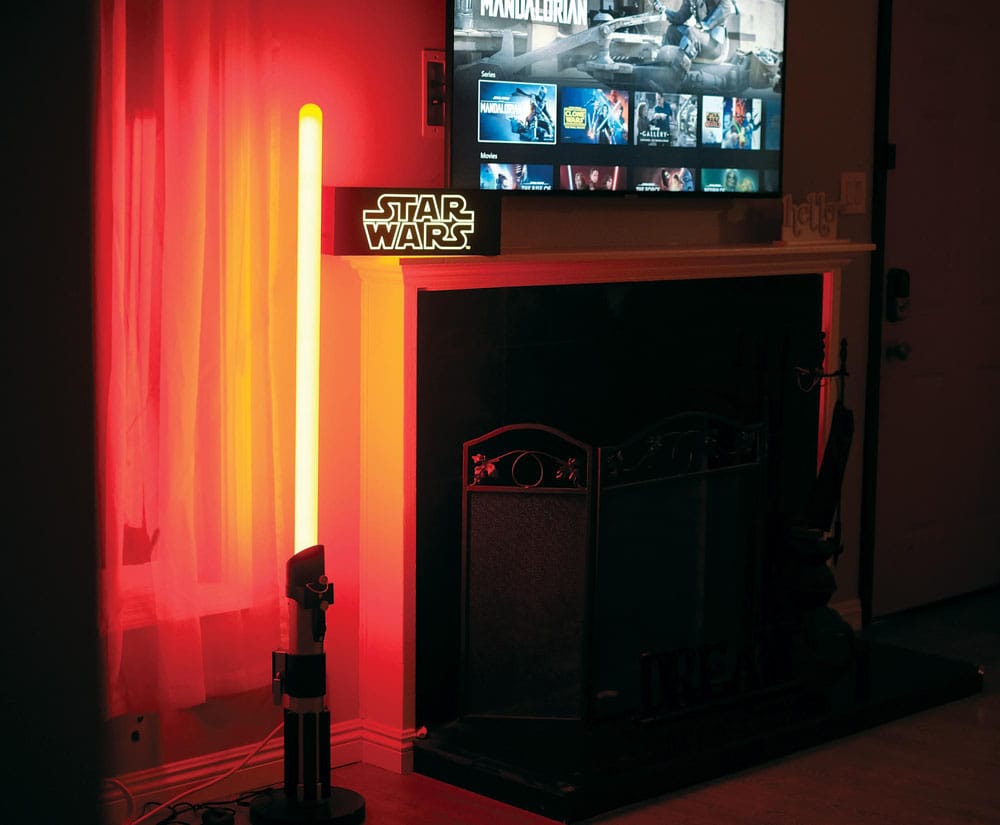 Star Wars - Stehlampe - Darth Vader Lichtschwert 152 cm